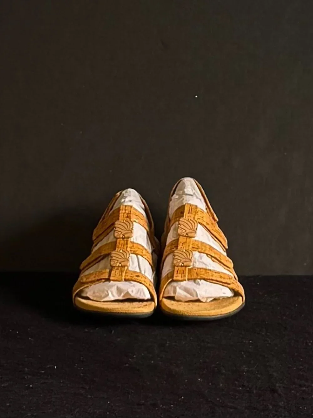 NWOT Vionic ‘Amber’ Cork Adjustable Sandals Size 8